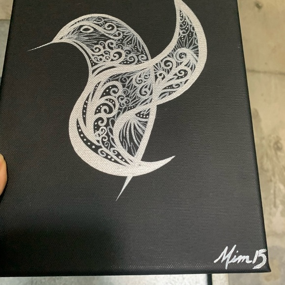 Lovely Star * Original Painting 
Hummingbird - Picture 9 of 9